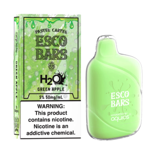 Esco Bars H20 6000 - Disposable Vape Device - Green Apple