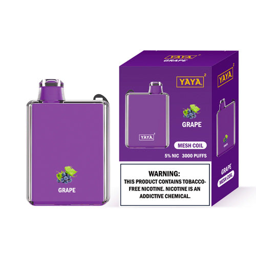 YAYA Square 3000 NTN - Disposable Vape Device - Grape